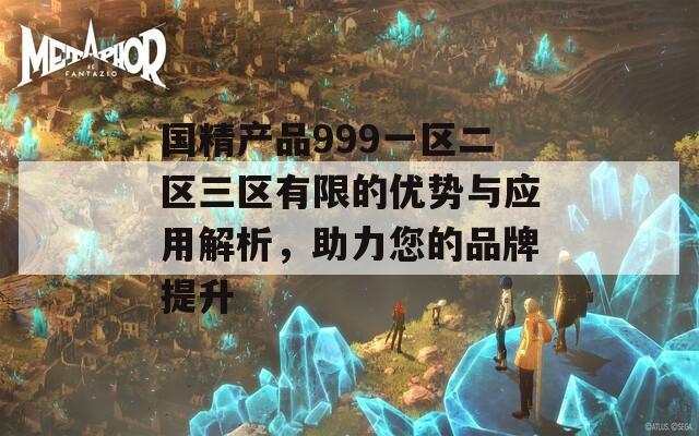 国精产品999一区二区三区有限的优势与应用解析，助力您的品牌提升  第1张