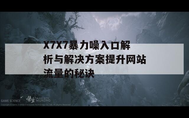 X7X7暴力噪入口解析与解决方案提升网站流量的秘诀