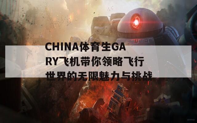 CHINA体育生GARY飞机带你领略飞行世界的无限魅力与挑战  第1张