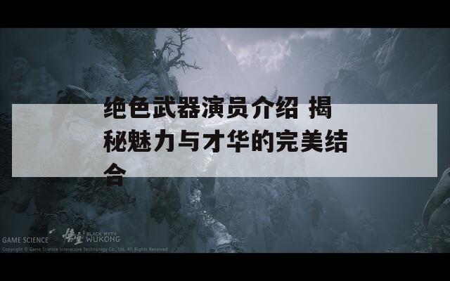 绝色武器演员介绍 揭秘魅力与才华的完美结合  第1张