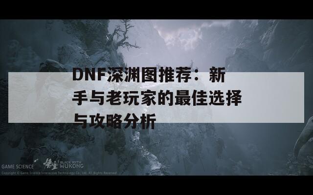 DNF深渊图推荐：新手与老玩家的最佳选择与攻略分析