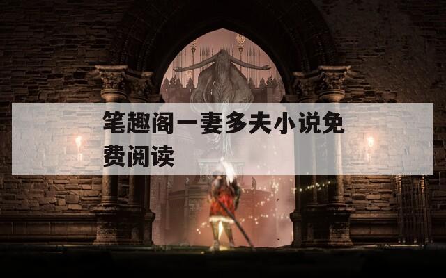 笔趣阁一妻多夫小说免费阅读