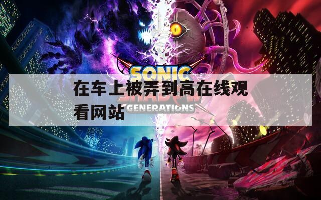 在车上被弄到高在线观看网站