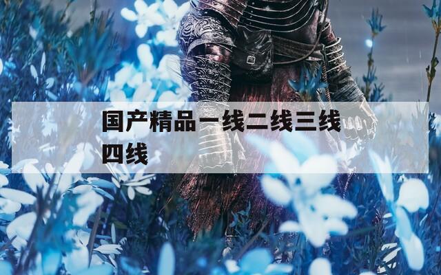 国产精品一线二线三线四线  第1张