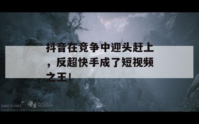 抖音在竞争中迎头赶上，反超快手成了短视频之王！