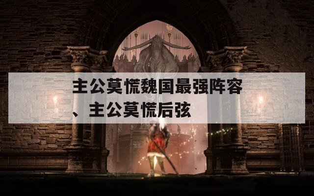 主公莫慌魏国最强阵容、主公莫慌后弦