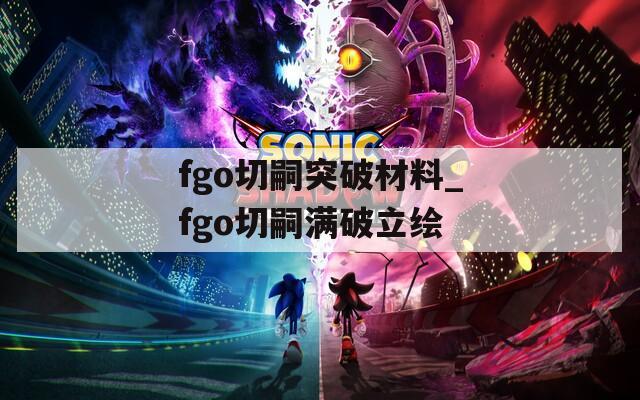 fgo切嗣突破材料_fgo切嗣满破立绘