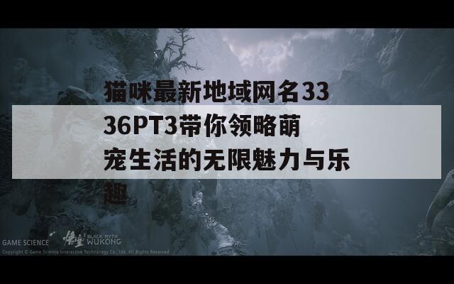 猫咪最新地域网名3336PT3带你领略萌宠生活的无限魅力与乐趣  第1张