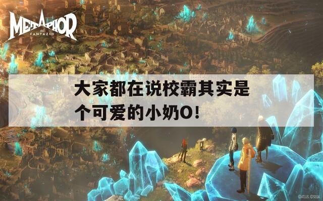 大家都在说校霸其实是个可爱的小奶O！  第1张