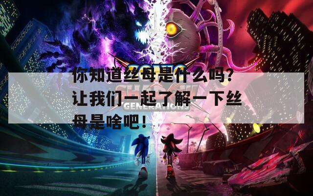 你知道丝母是什么吗？让我们一起了解一下丝母是啥吧！