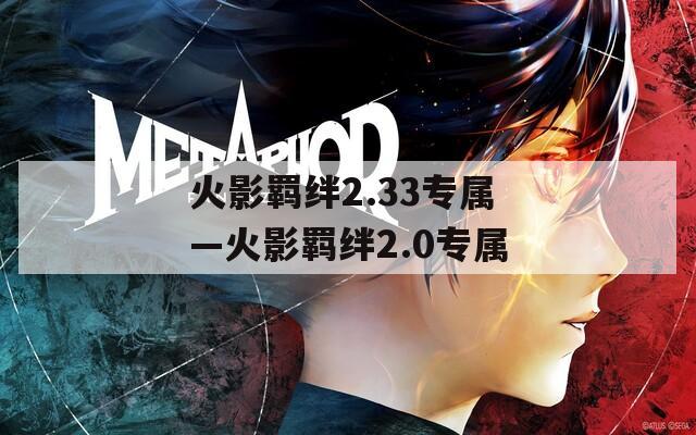 火影羁绊2.33专属—火影羁绊2.0专属  第1张