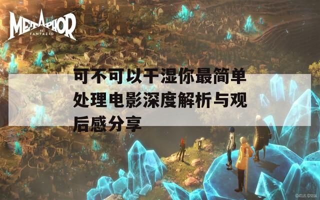 可不可以干湿你最简单处理电影深度解析与观后感分享