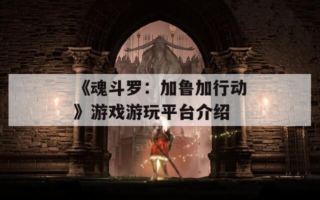 《魂斗罗：加鲁加行动》游戏游玩平台介绍  第1张