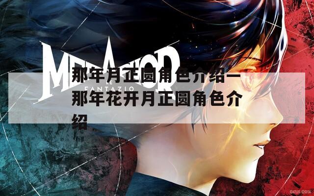 那年月正圆角色介绍—那年花开月正圆角色介绍  第1张