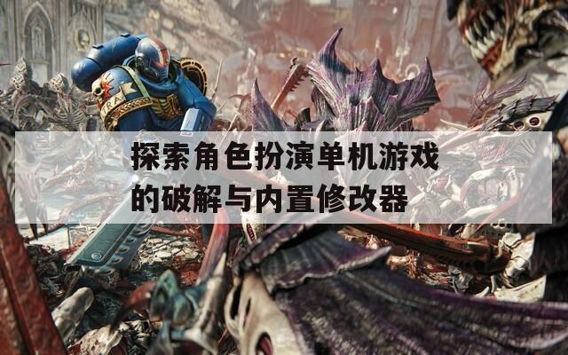 探索角色扮演单机游戏的破解与内置修改器  第1张