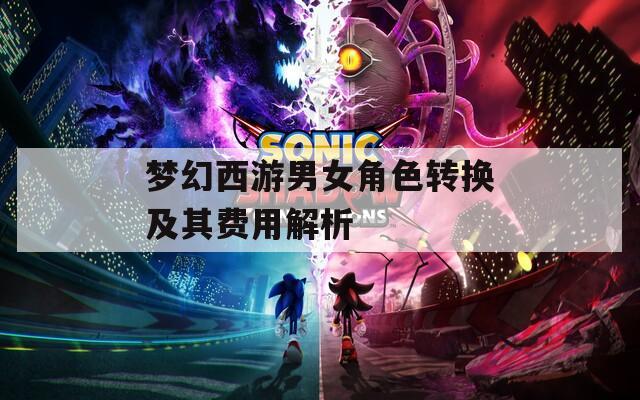 梦幻西游男女角色转换及其费用解析