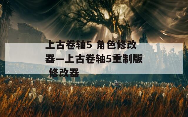 上古卷轴5 角色修改器—上古卷轴5重制版 修改器